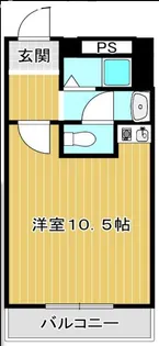 セントレ六甲【3階】の間取り
