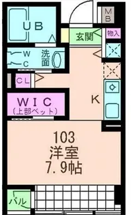 エスキュート御影【1階】の間取り