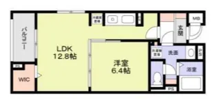 グランヴィル芦屋西【2階】の間取り