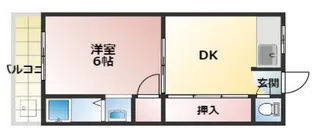 グレースシャトー【1階】の間取り