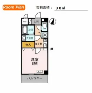 ドール魚崎【2階】の間取り