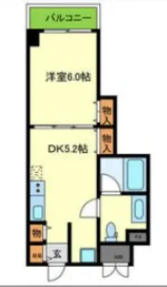 エスペランサ御影Ⅱ【5階】の間取り