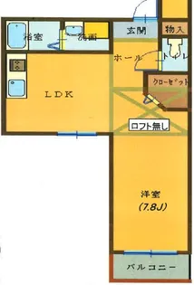 ヴィアノ灘泉通【1階】の間取り