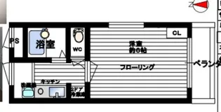 シャルムメゾン深江【2階】の間取り