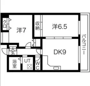 ビエント六甲III【3階】の間取り