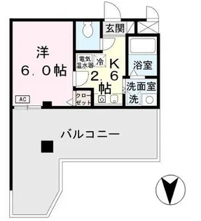 マグノリアパレス【5階】の間取り