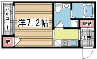 六甲台ベネフィック【1階】の間取り