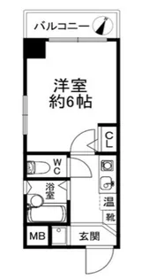 ノモズヴィレッジ六甲【2階】の間取り