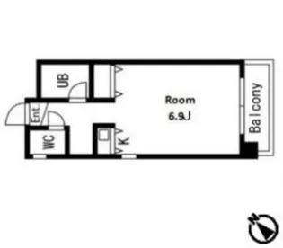 ラガーハウス【4階】の間取り