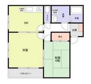 シャルマン御影【201号室】の間取り