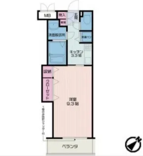 メトロポリタン【2階】の間取り