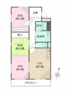 フェニックス本山【3階】の間取り