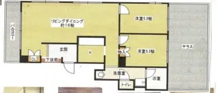 ルーチェ篠原北町【5階】の間取り
