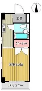 ポプリ六甲【3階】の間取り