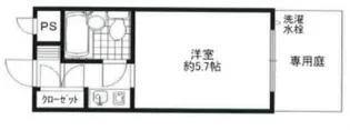 ビシック西進【2階】の間取り