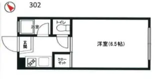 サンハイツ勝野【3階】の間取り