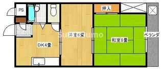 兵庫県神戸市長田区西代通1丁目【マンション】の間取り