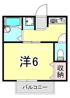兵庫県神戸市須磨区稲葉町3丁目【アパート】の間取り