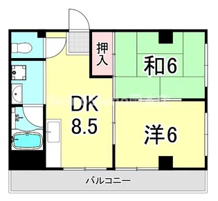 ラメゾンアンフォレット【3階】の間取り