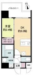 セレニテ難波ミラク弐番館【9階】の間取り