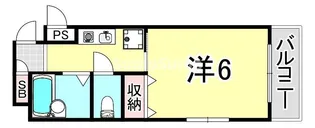 とれぞーる神戸の森【101号室】の間取り