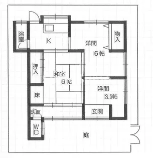 兵庫県神戸市東灘区西岡本4丁目【一戸建】の間取り