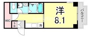 兵庫県西宮市里中町1丁目【マンション】の間取り