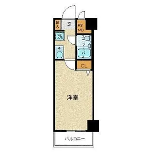 ルイシャトレ恵比寿【4階】の間取り