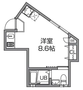 グランエッグス学芸大学【2階】の間取り