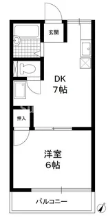 兵庫県神戸市須磨区神撫町3丁目【アパート】の間取り