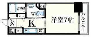 W.O.B SHINMACHI【2階】の間取り