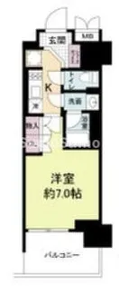 ルネフラッツ谷町四丁目【11階】の間取り