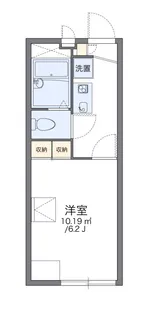 レオパレスアプライズ塚口【1階】の間取り