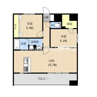 LIBTH下呉服【3階】の間取り