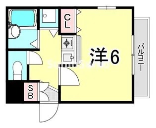 兵庫県神戸市東灘区本山中町2丁目【アパート】の間取り