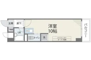 アバンダント84【8階】の間取り