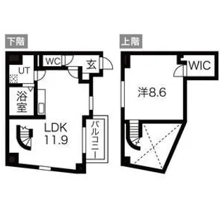 ES-Grande Minamimorimachiの間取り