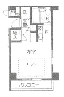 エンプレス武庫元町【4階】の間取り