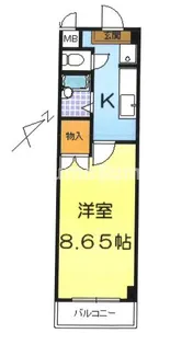 アートプラザ神戸西【2階】の間取り