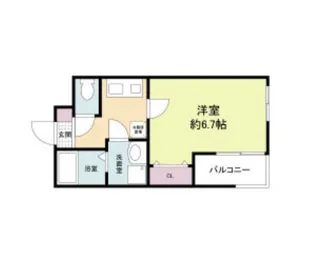 兵庫県神戸市兵庫区水木通8丁目【マンション】の間取り