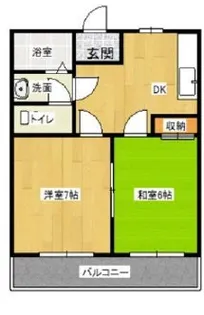 兵庫県神戸市兵庫区上沢通7丁目【マンション】の間取り