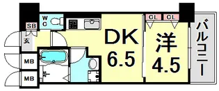 兵庫県神戸市中央区加納町3丁目【マンション】の間取り