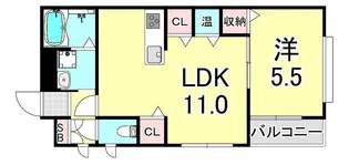 パークTAKASHO【3階】の間取り