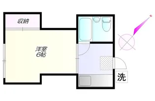 FLAT21【2階】の間取り