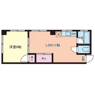 マリンハウス【2階】の間取り