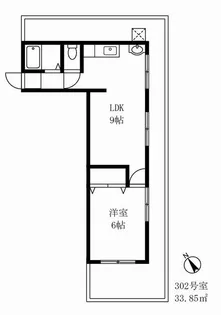 高橋コーポ【3階】の間取り