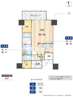 福岡県福岡市博多区博多駅前3丁目【マンション】の間取り