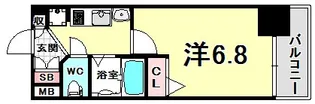 兵庫県神戸市兵庫区湊町2丁目【マンション】の間取り