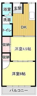 エルパラッツォ本山南【2階】の間取り