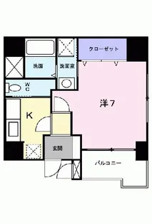 兵庫県西宮市馬場町【マンション】の間取り